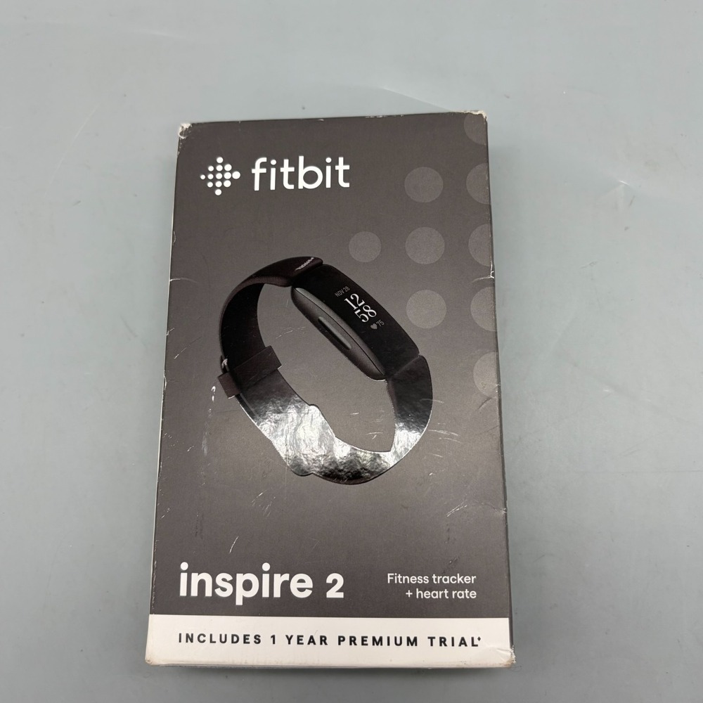 Fitbit Inspire 2 Fitness & Health Tracker (Black) - Sealed
